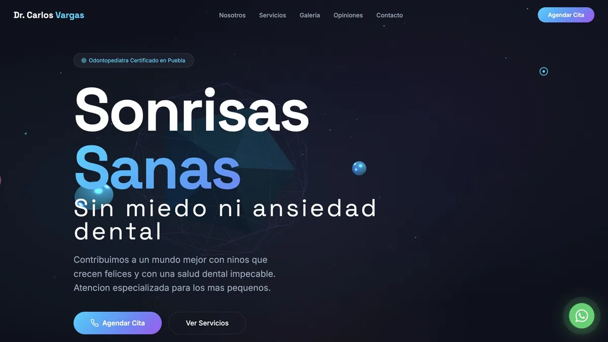 Carlos Vargas Odontopediatría